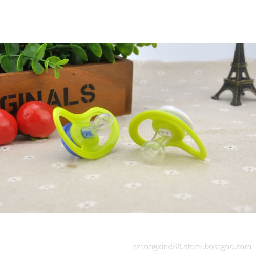 Wholesale Price Customized Desgin Orthodontic Silicone Pacifier For Infant/ Infant mouth